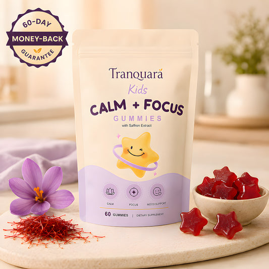 Tranquara Kids Calm + Focus Gummies