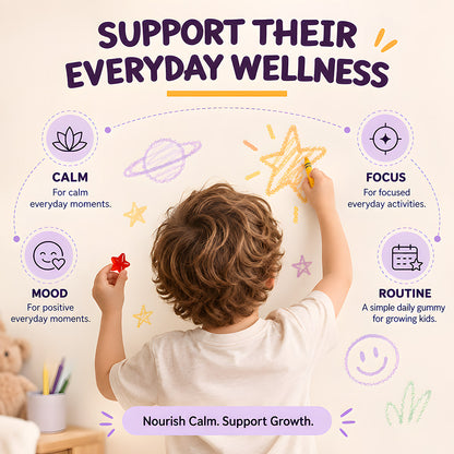 Tranquara Kids Calm + Focus Gummies